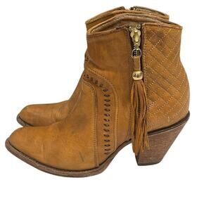 Corral Vintage Women's Ankle Cowboy Boots Size:9